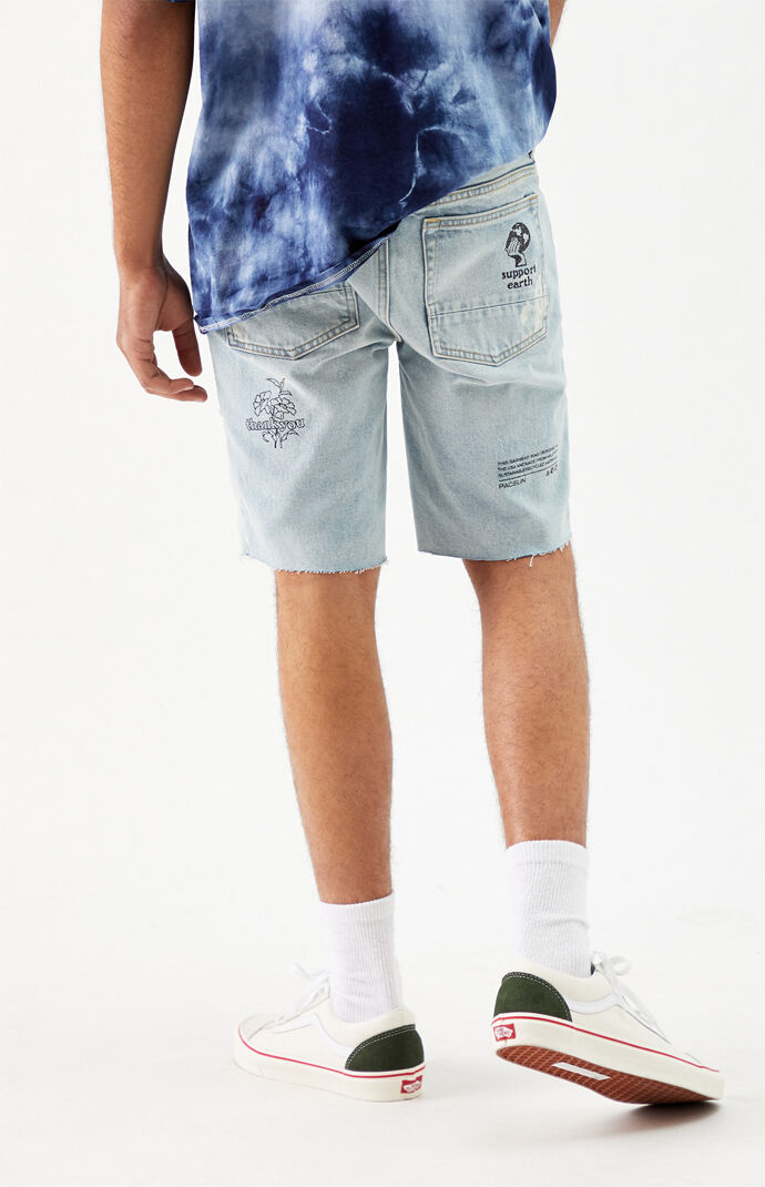 Light Denim Shorts