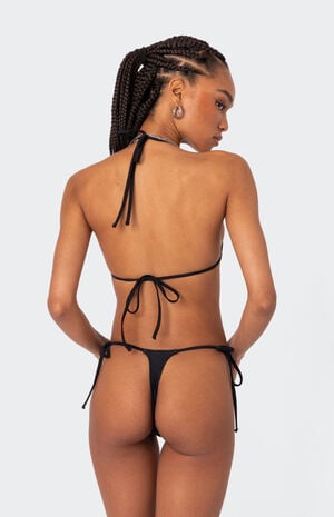 Edikted Elora Micro Triangle Bikini Top | PacSun