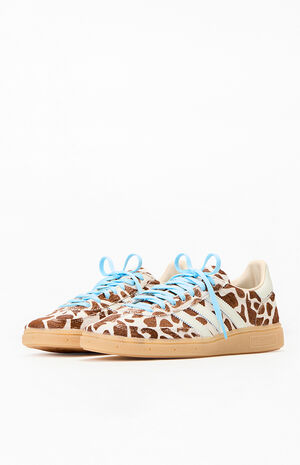 Women's Animal Print Handball Spezial Sneakers image number 2