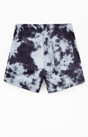 Dark Abstract Eco AOP 5" Swim Trunks image number 2