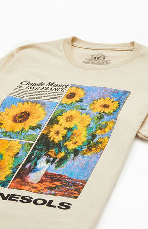 Kids Claude Monet Money Flower T-Shirt image number 2