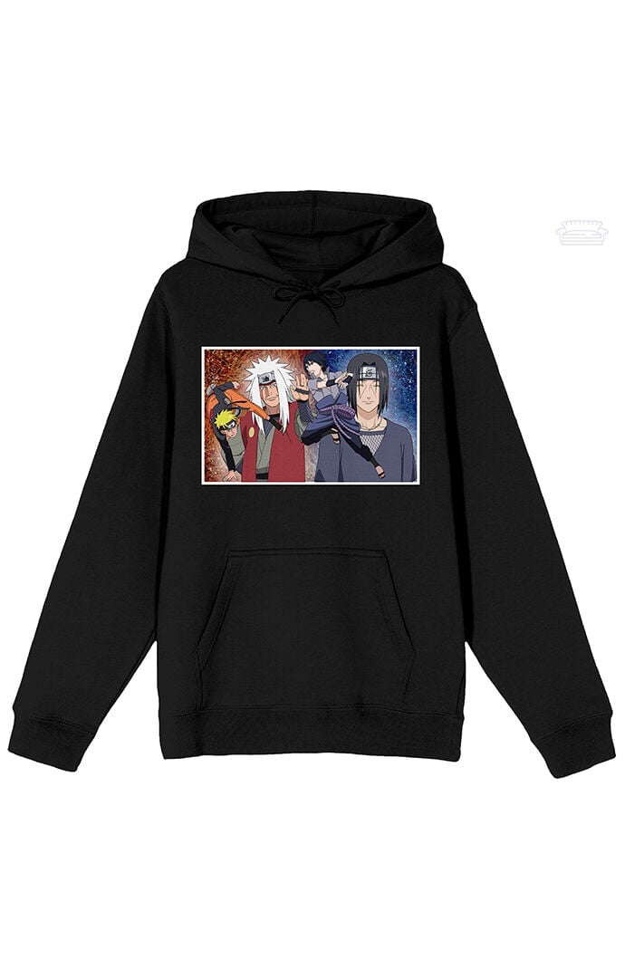 Naruto Shippuden Uzumaki Anime Hoodie PacSun