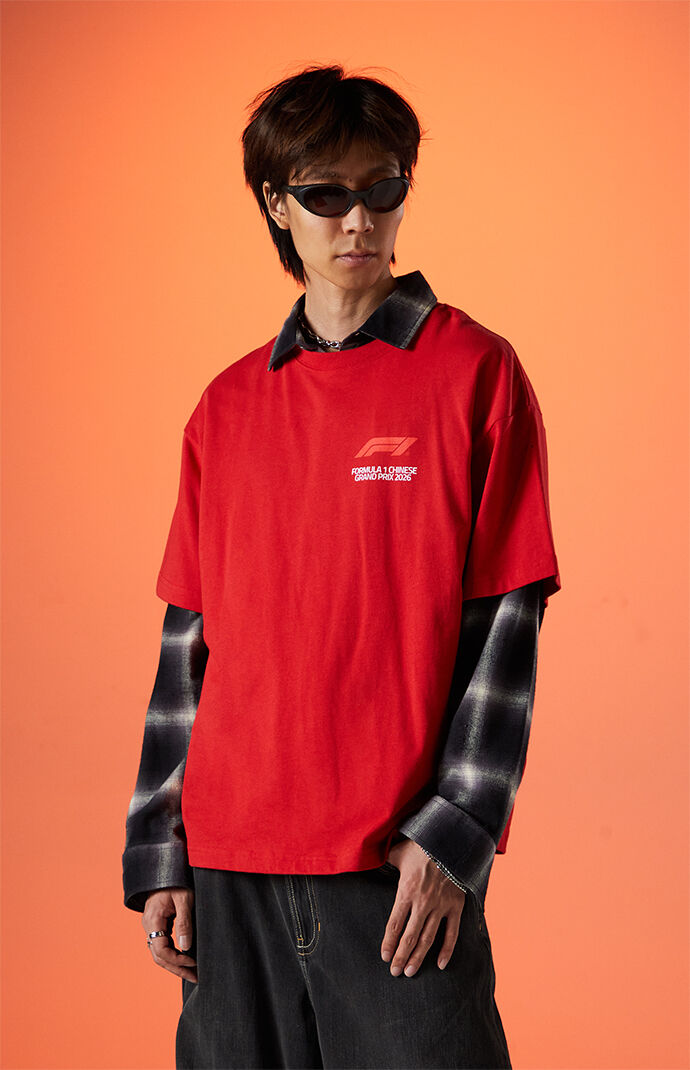 Formula 1 x Pacsun Shanghai Red Takeover T-Shirt