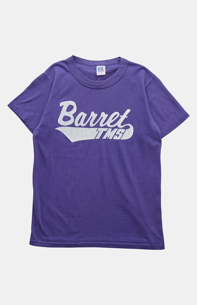 PS VINTAGE 90s Barret TMS Russell Graphic T-Shirt