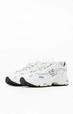 White & Grey 1000 Shoes image number 2