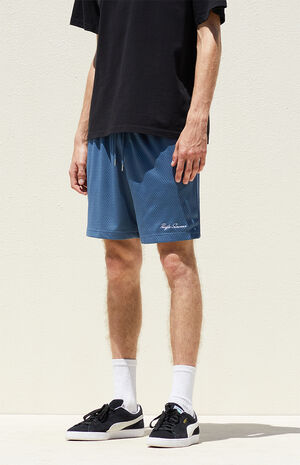 Blue Mesh Shorts image number 2