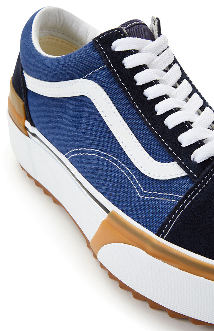 leather old skool stacked