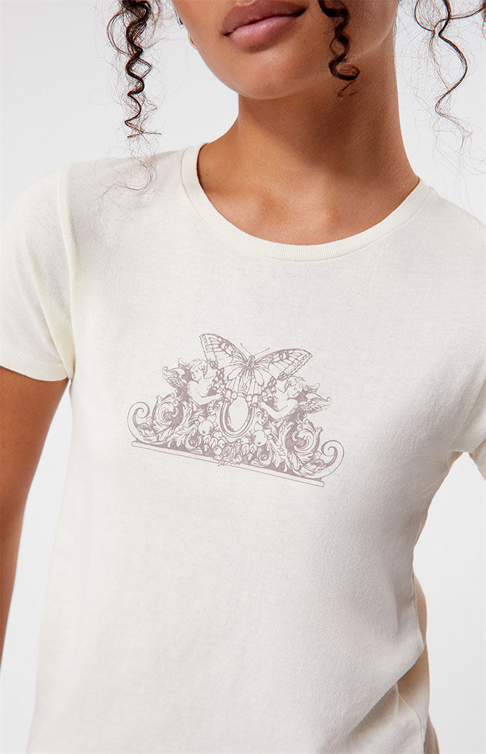 ●WEBHOUSE● 25SS BUTTERFLY ANGEL TEE ○WEBHOUSE○ 25SS BUTTERFLY ANGEL TEE 11:11 Angel Tee – Four