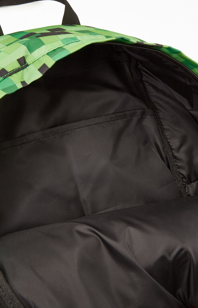 Green Minecraft Backpack