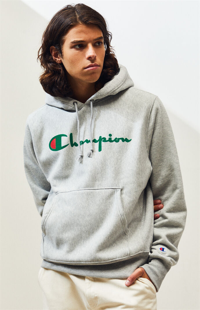 champion colorblock hoodie sweatshirt