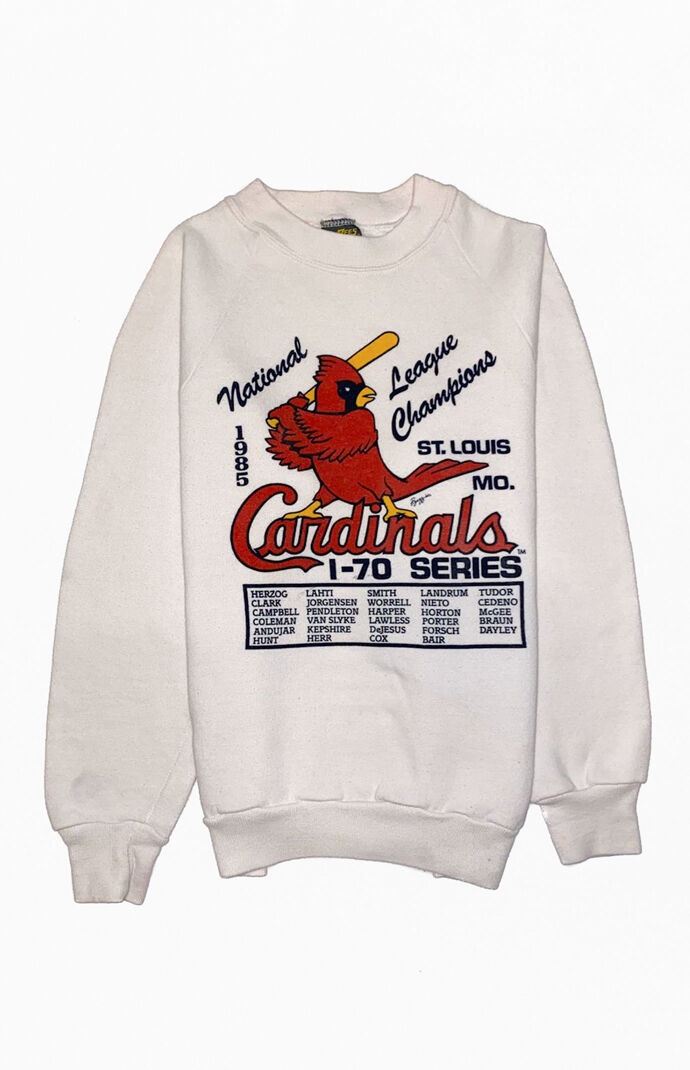 vintage cardinals sweatshirt