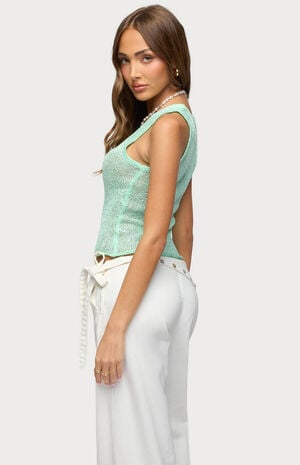 Eleora Sequin Knit Tank Top image number 3