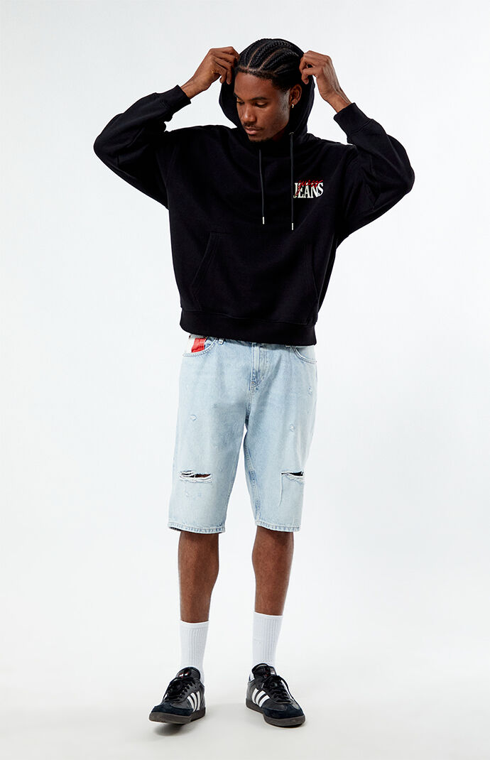 Guess roy flc crew neck sweatshirt 2025
