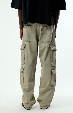 Men's 578 Baggy Cargo Jeans Gray image number 4