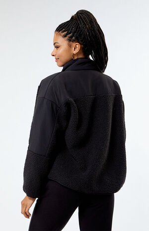 Black Classics Sherpa Jacket image number 3