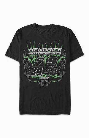 Hendrick Motorsports Acid Flames T-Shirt image number 1
