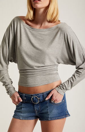 Ember Off-The-Shoulder Long Sleeve Top image number 5