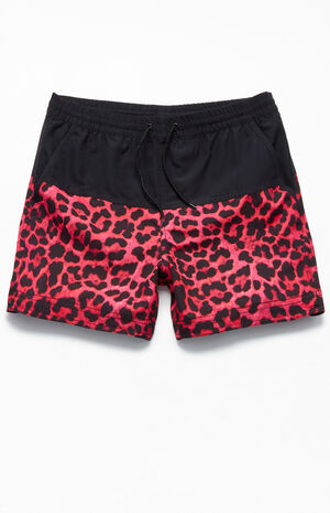 Splice Leopard 15" Swim Trunks image number 1