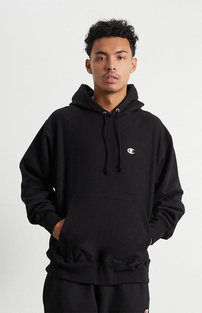 blue champion hoodie pacsun