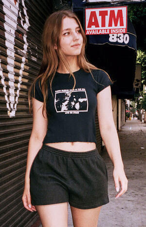 Radio Silence Cropped T-Shirt image number 1