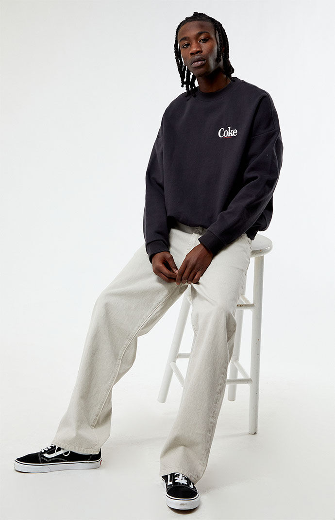 Coca Cola By PacSun Feelin Vintage Crew Neck Sweatshirt PacSun