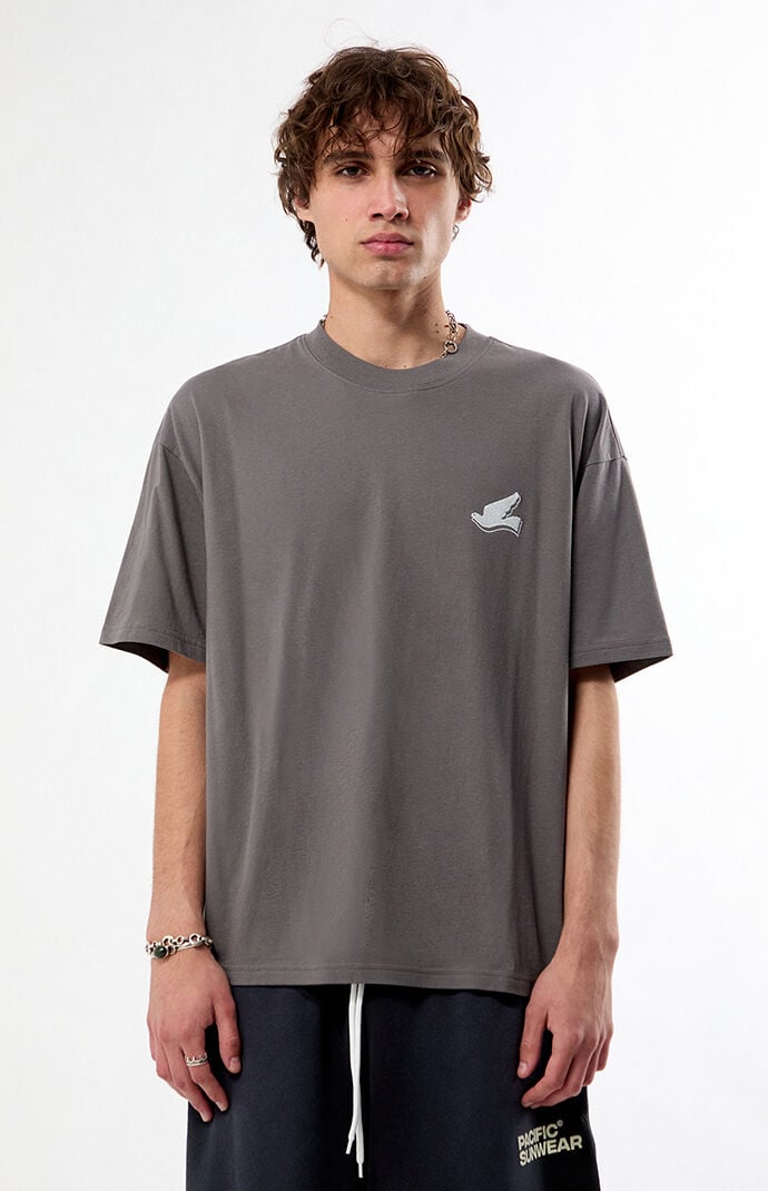 Pacsun Dove Embroidered T-Shirt
