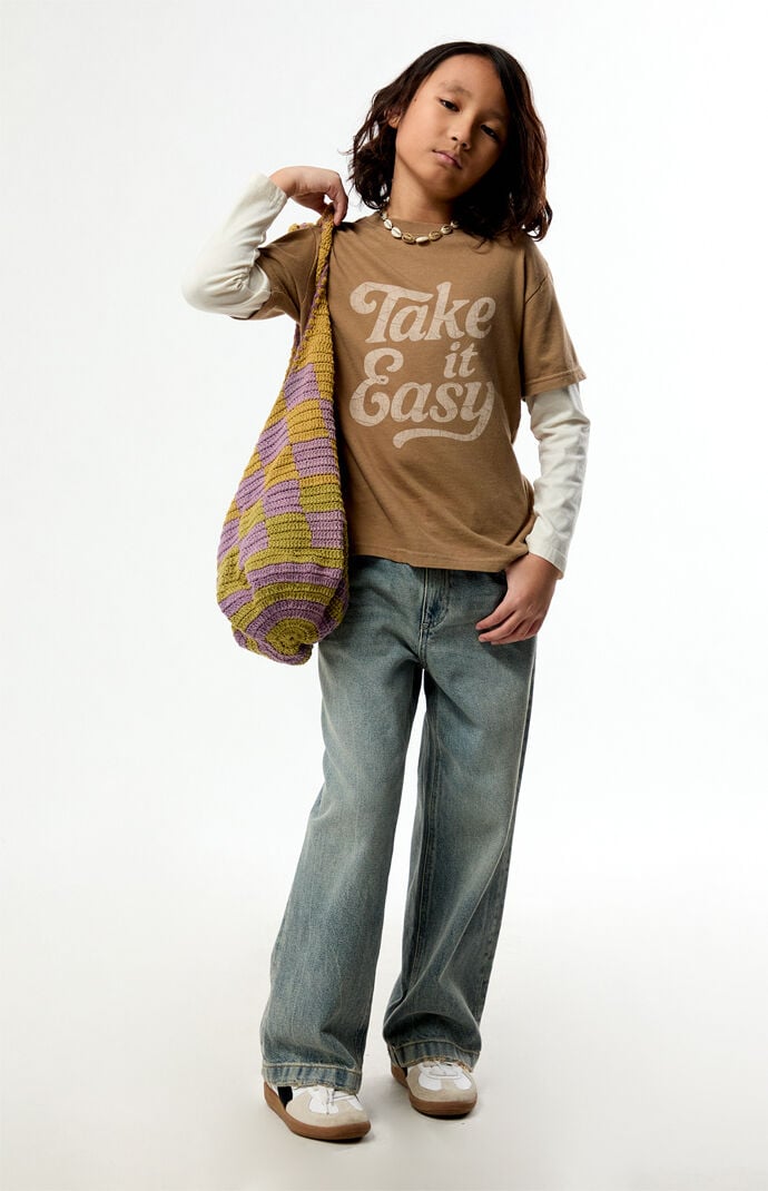 Pacsun Kids Take It Easy 2fer Long Sleeve T-Shirt