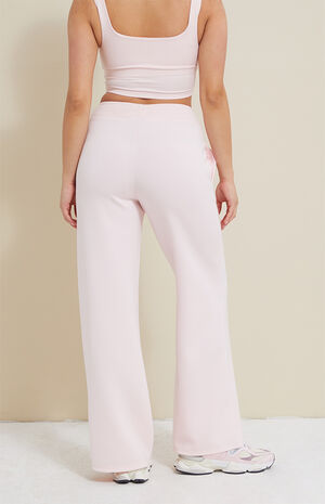 Active Pink Beau Wide Leg Sweatpants image number 4