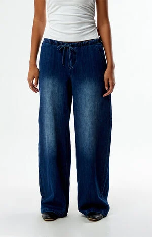 Easy Baggy Denim Pants image number 2