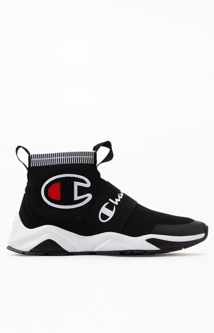 white champion sock shoes