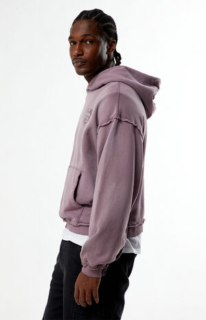 Purple Classic Boxy Hoodie image number 3