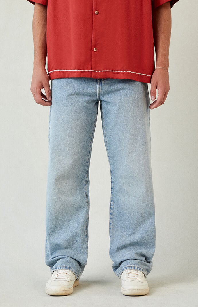 Image: Light Indigo Baggy Jeans