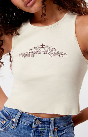 Fleur Angel Wings Tank Top image number 2