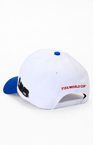 Embroidered France Pro Crown Snapback Hat image number 3