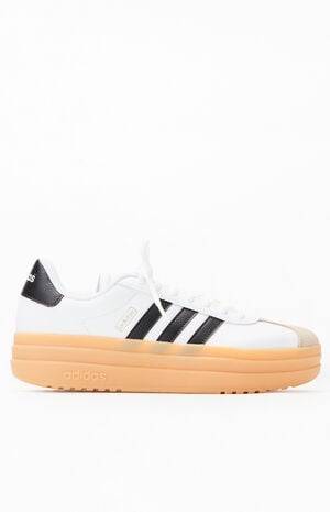 Women's White VL Court Bold Sneakers image number 1