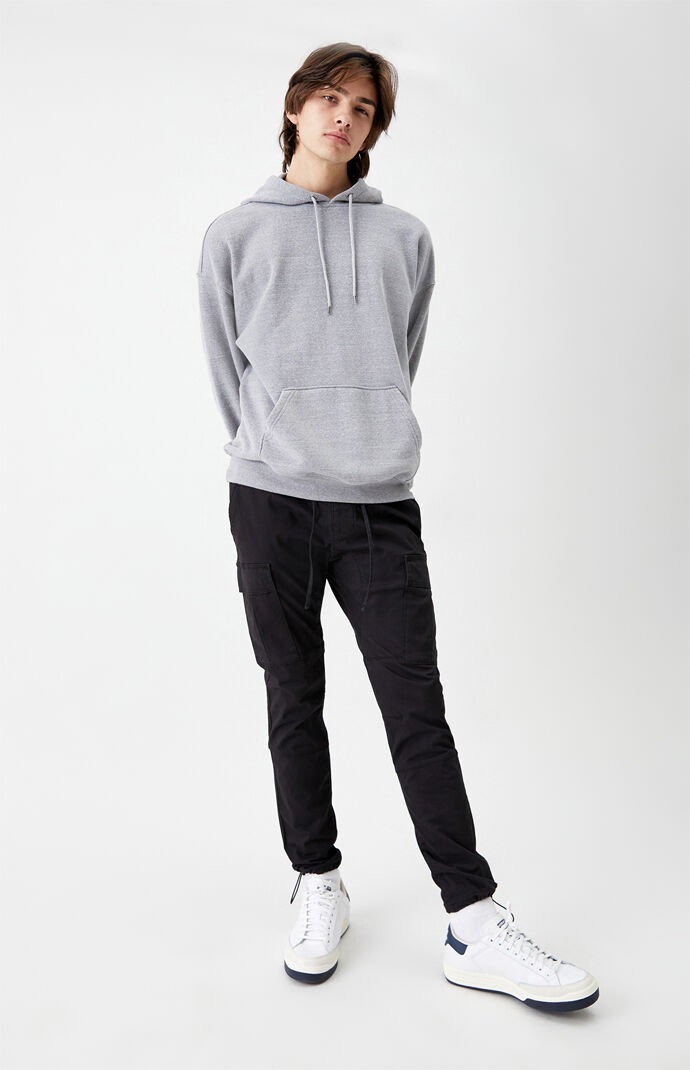black cargo pants pacsun