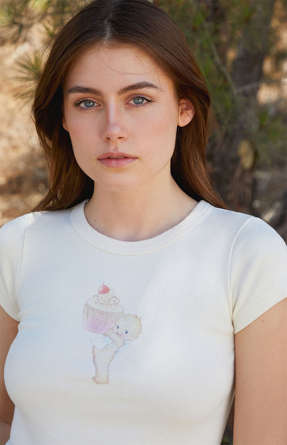 John Galt Cupcake Angel TShirt PacSun