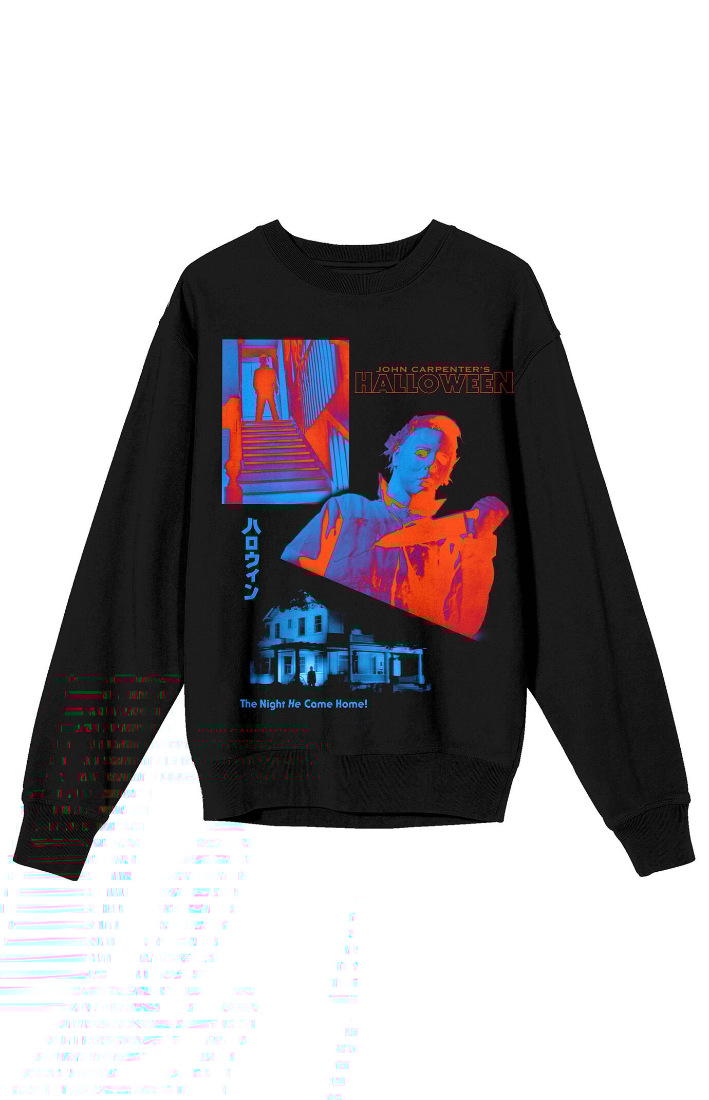 PacSun John Carpenter's Halloween Michael Myers Crew Neck Sweatshirt