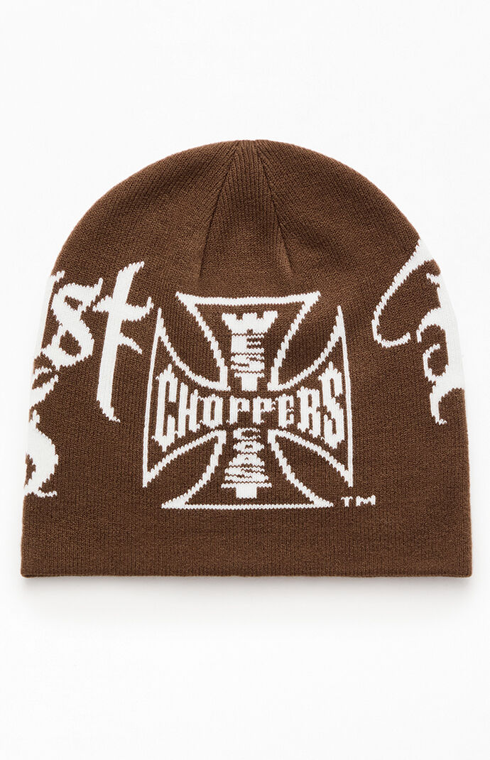 West Coast Choppers Gothic Skullcap Beanie | Pacsun