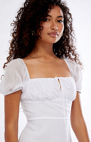 Short Sleeve Bustier Mini Dress image number 1