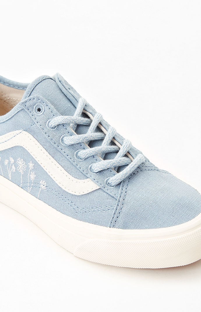 Vans old 2025 skool flower embroidery