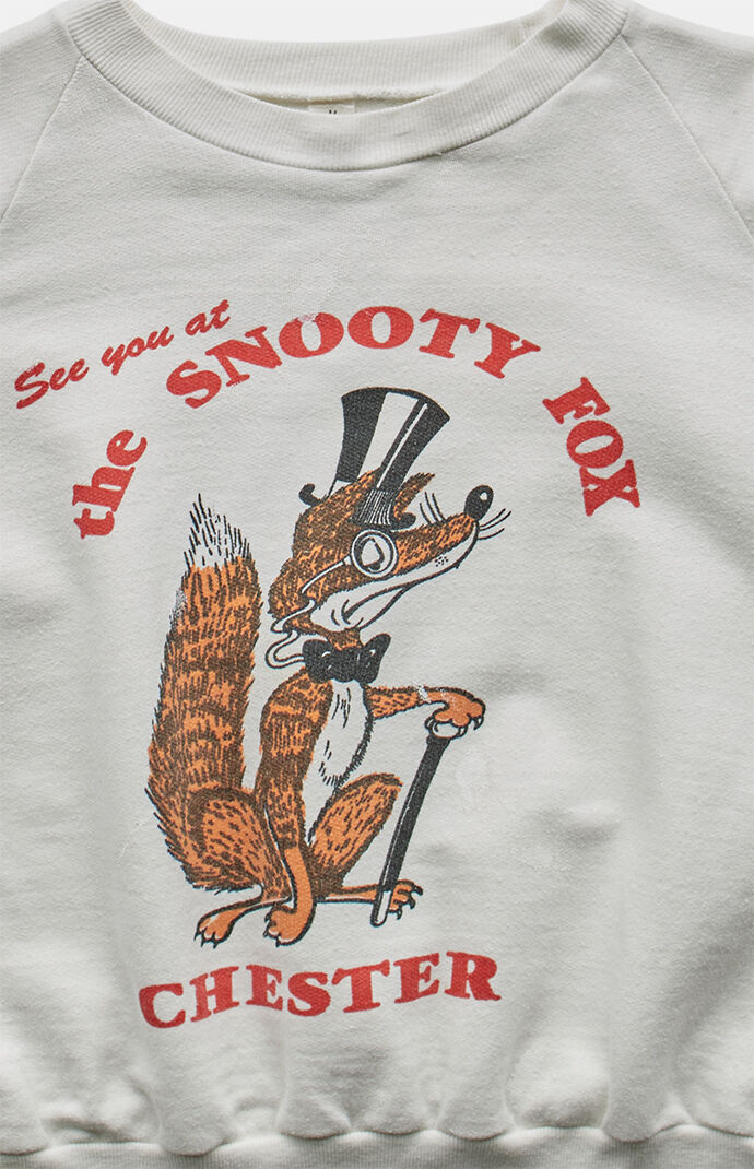 PS VINTAGE '80s the Snooty Fox Crew Neck Sweatshirt