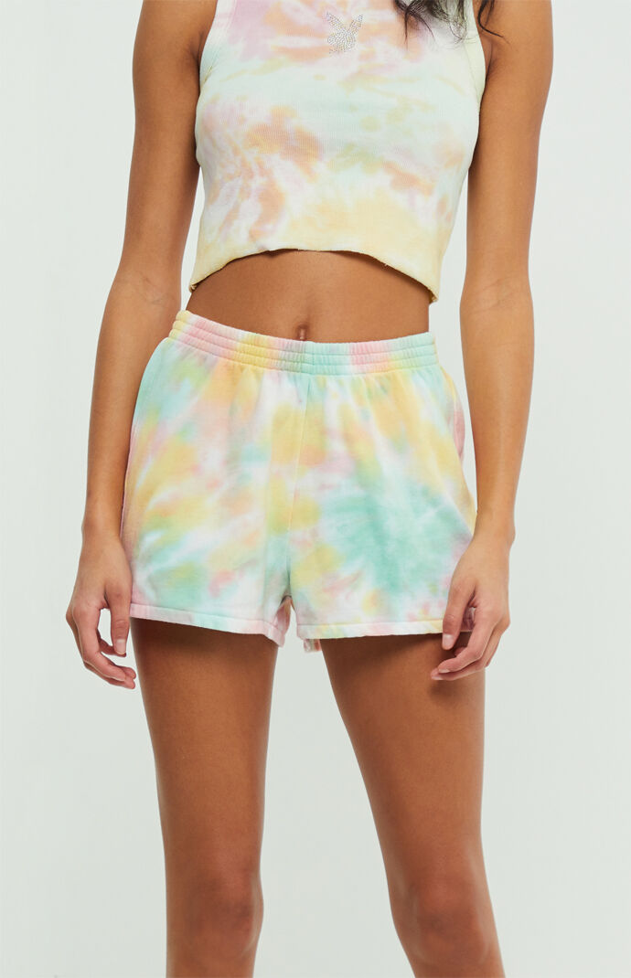 By PacSun Tie Dye Bunny Shorts