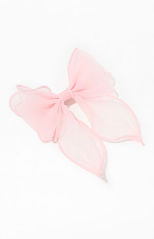 Organza Bow Hair Clip image number 2