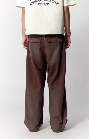 Chino Pants Baggy Brown Pigment image number 4