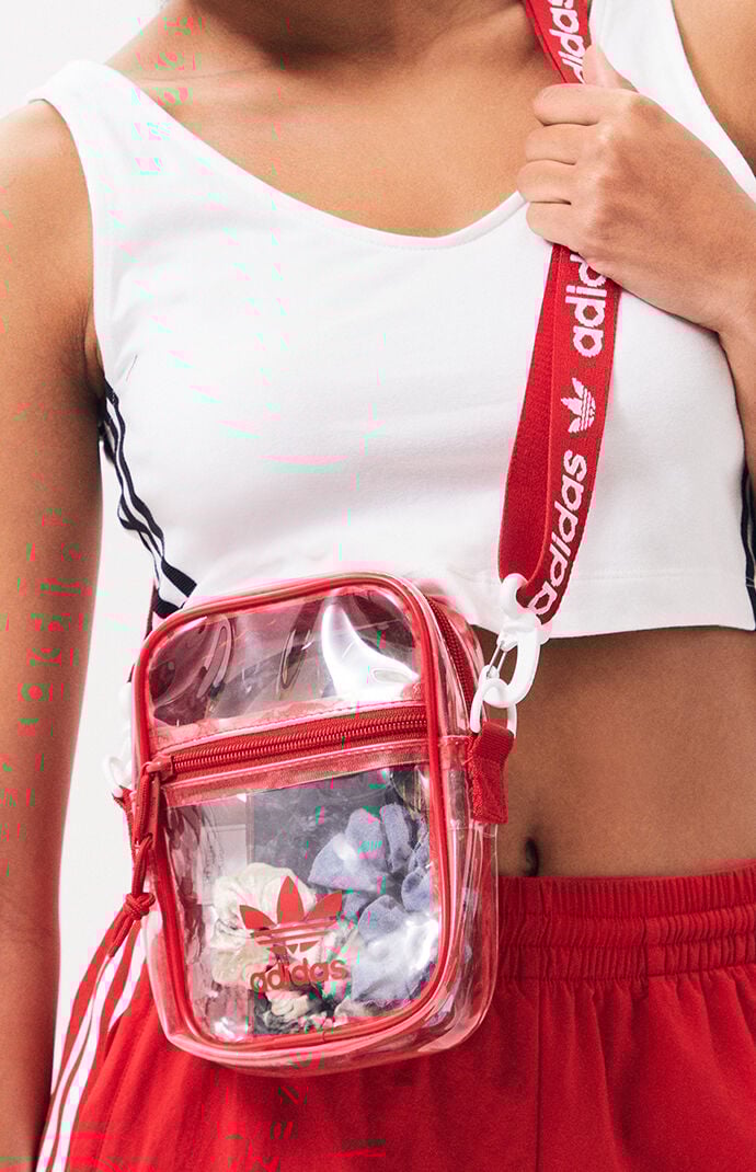 Adidas originals clear festival crossbody bag deals