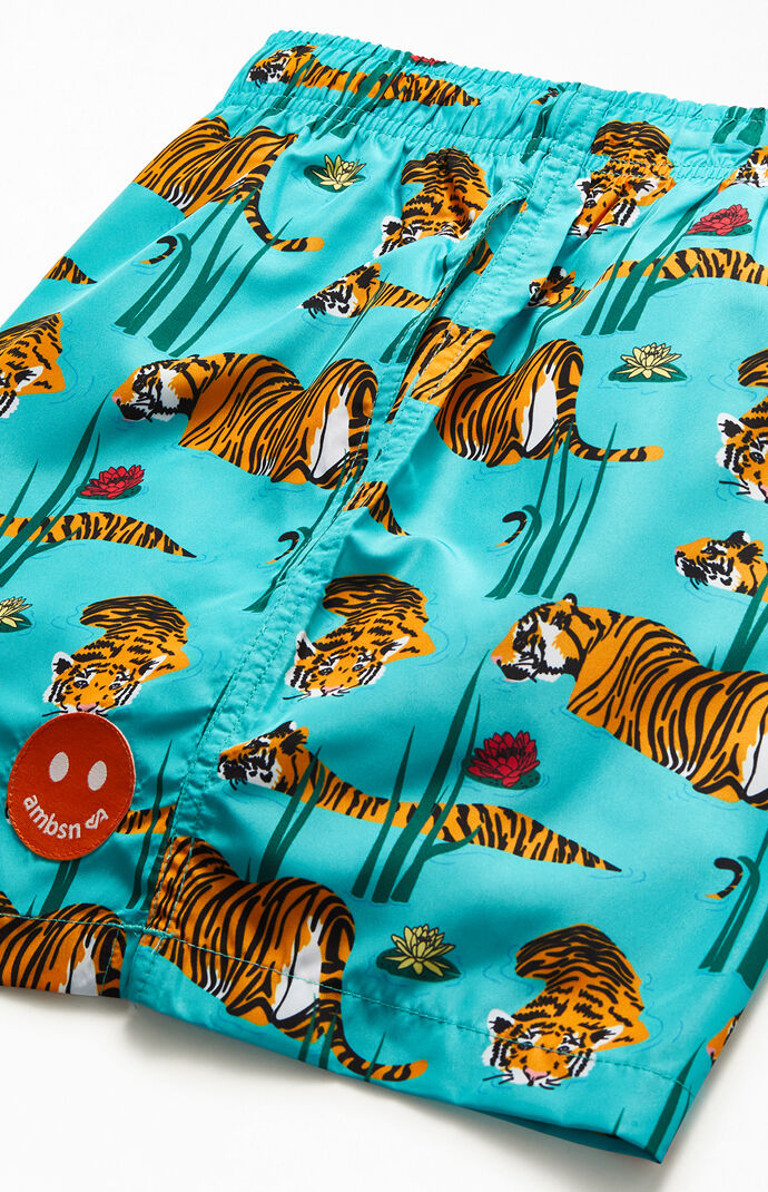 Tigers 15" Swim Trunks