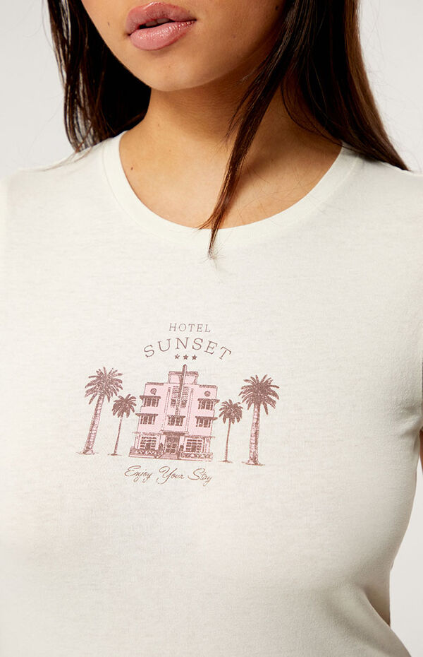 sunset tee gold main image 0
