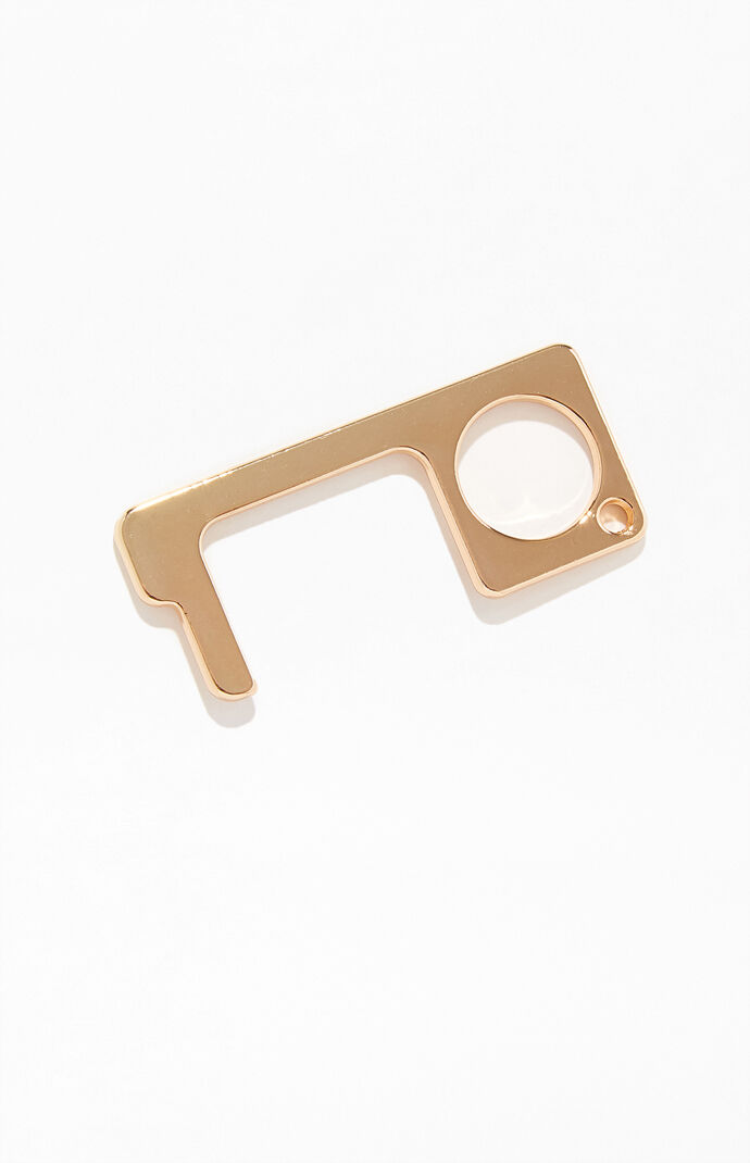 Brass Safe Touch Keychain Tool