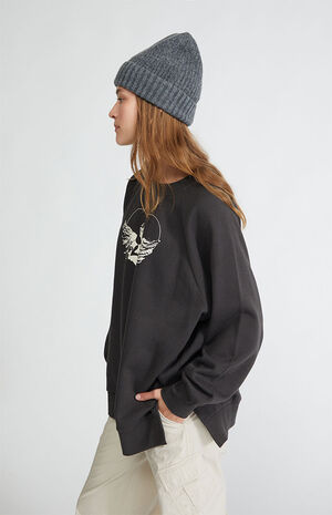 Angel Hearts Lounge Crew Neck Sweatshirt image number 3